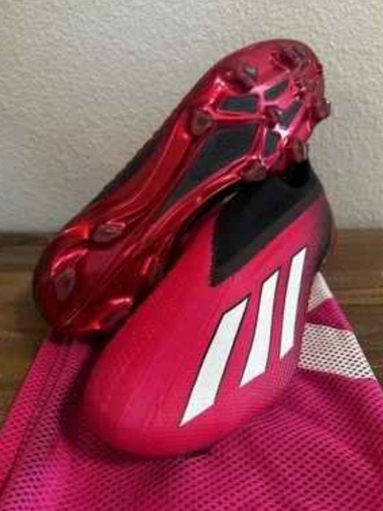 [New] Adidas Laceless Xspeedportal Soccer Cleats Shock Pink 5.5